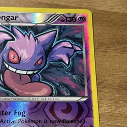 Pokemon TCG XY Generations Gengar Reverse Holo Rare 35/83 LP/Scratches READ DESC - Image 5