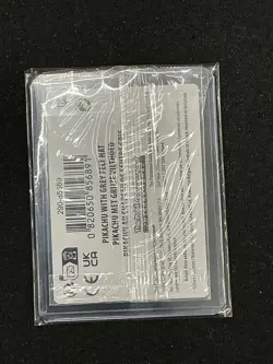 PIKACHU VAN GOGH WITH GREY FELT HAT SVP EN 085 PROMO POKEMON CARD-SEALED 1 CARD. - Image 2