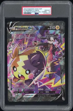 PSA 10 Morpeko V-UNION JUMBO SWSH289 Crown Zenith BSP GEM MINT Pokemon - Image 1
