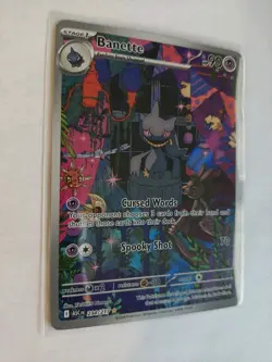 Banette Full Art Holo Pokemon Card 234/197 90 HP Cursed Words Spooky Shot - Image 1