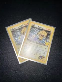 Pokemon TCG Rocket's Zapdos 15/132 Celebrations Classic Collection Holo NM - Image 3