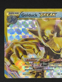 Golduck BREAK 18/122 Pokemon TCG XY - BREAKpoint Rare BREAK Moderately Played - Image 3