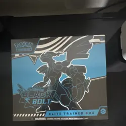 Pokemon TCG Scarlet & Violet Black Bolt Elite Trainer Box English 2024 - Image 1