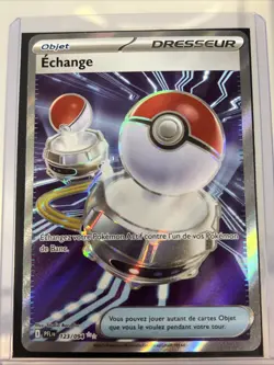 CARTE POKEMON ECHANGE 123/094 SECRETE OBJET FLAMMES FANTASMAGORIQUES ME02 FR - Image 1