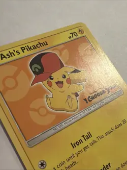 Ash's Pikachu SM110 Non-Holo Promo Pokemon the Movie Pokemon TCG - Image 5