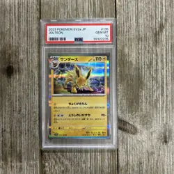 Graded PSA 10 2023 Pokemon SV2a JP Jolteon #135 - Image 1