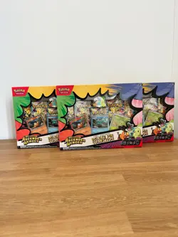 3x Ascended Heroes - First Partners Deluxe Pin Collection New & Sealed IN HAND - Image 1