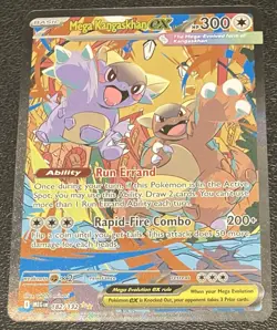 Pokemon Mega Kangaskhan EX 182/132 Mega Evolution NM - Image 1