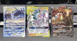 BIG Alt Art & Tag Team Pokemon Lot! Glaceon V| Entei V| Arceus| Dialga| Palkia - Image 1