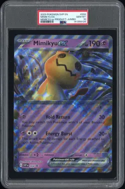 PSA 10 Mimikyu Ex JUMBO 004 SVP Black Star Promo GEM MINT Pokemon - Image 1