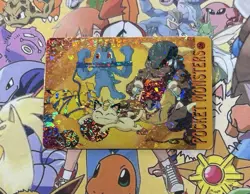 Pokemon Charizard Vintage Pocket Monsters Vending HOLO Prism Sticker 99 Nintendo - Image 3