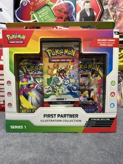 Pokemon TCG First Partner Illustration Collection Series 1 New Sealed X2 - Image 1