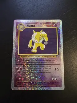 Pokemon TCG Legendary Collection Hypno Reverse Holo Rare 25/110 LP/NM - Image 1