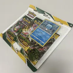 POKEMON SWORD SHIELD EVOLVING SKIES 3-PACK Blister BOOSTER EISCUE PROMO SEALED : - Image 3