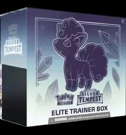 Pokemon Sword & Shield Silver Tempest Elite Trainer Box - Image 1