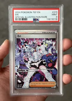 Pokemon Eri 210/162 Special Illustration Rare Temporal Forces PSA 9 - Image 4