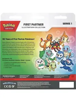 Pokemon TCG First Partner Illustration Collection Series 1 New Sealed Ships 3/20 - Image 2