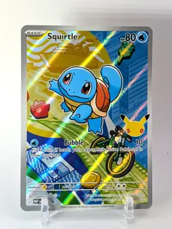Pokemon TCG First Partner Illustration Collection 2026 Squirtle 039 Promo - Image 1