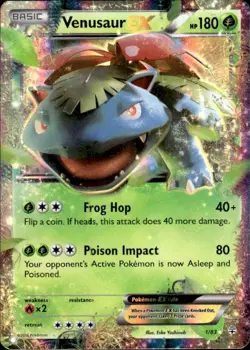 Pokemon Venusaur EX Generations 1/83 Near Mint NM - Image 1