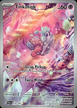 Pokemon Tinkatink SV02: Paldea Evolved 216/193 Near Mint NM - Image 1