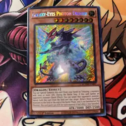 Yugioh Galaxy-Eyes Photon Dragon - 1st Edition Secret Rare Chibi NM - Image 1