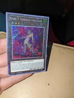 Yugioh - Number 75: Bamboozling Gossip Shadow - BLRR-EN032 - Secret Rare 1st NM - Image 2