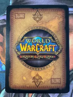 World of Warcraft TCG Promo Crafted 3/3 Titanium Frostguard Ring - Image 2