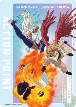 UNION ARENA EX06BT/MHA-2-AP04 Action Point Card AP My Hero Academia Vol.2 - Image 1