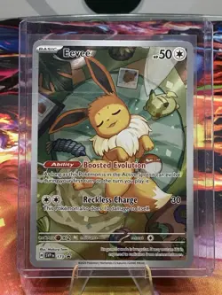 Eevee Prismatic Evolutions SVP 173 Black Star Promo Pokemon Card NM - Image 3