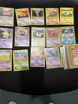 Vintage Pokemon Card Collection LOT of 100+ Cards - Base Sets WOTC & Some Others - Image 1