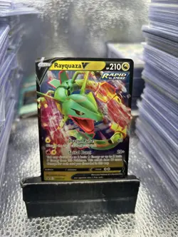 Pokemon Rayquaza V Sword & Shield Promo Holo Card SWSH147 - Image 4