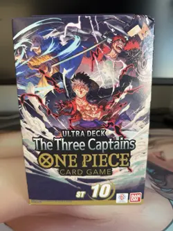 One Piece Card Game The Three Captains Ultra Deck ST10 New Sealed - Image 1