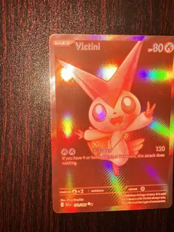 Pokemon TCG Victini Black Bolt Card 171/086 Gradeable Mint Condition - Image 5