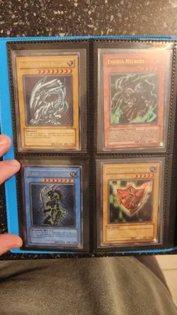 Yu-Gi-Oh Huge Collection Rare Cards Holos 1st Editions 146 Cards! B Eyes Exodia - Image 1