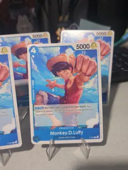 5x Monkey.D.Luffy P-055 - One Piece TCG - English Card NM Promo PRB - Image 3