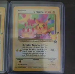 Birthday Pikachu 24 Pokemon Celebrations Collection Holo Card X2 - Image 3