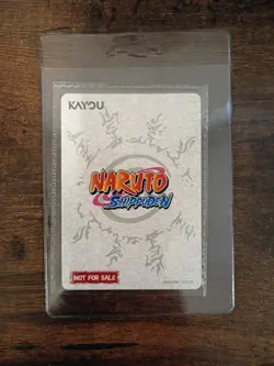 Naruto Shippuden - Naruto Uzumaki PSA Magazine Promo Card Sealed - Image 2