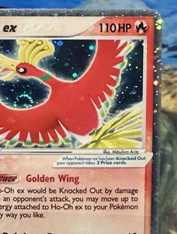 Ho-Oh ex 17/17 Pop Series 3 2006 Holo Rare Pokemon Card Near Mint - Image 5