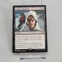 MTG Magic the Gathering Card 164/237 Sudden Spoiling Commander LP - Image 1