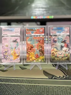 2020-21-22 Pokemon Let’s have Fun Promo Sticker Card Ace 10 Japanese SEQUENTIAL - Image 1