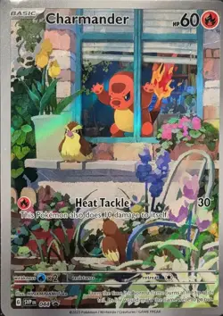 Pokemon Charmander 044 Sv: Scarlet & Violet Promo Holo 2023 Promo Card - Image 1