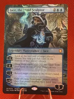 Jace, the Mind Sculptor (Borderless) (Foil) 75 MTG NM - blc - Image 1