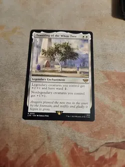 Flowering Of The White Tree The Lord Of The Rings MTG NM - Image 1