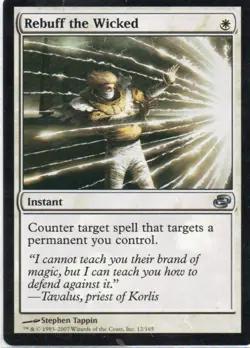 MTG: Planar Chaos: Rebuff the Wicked: Lightly Played Condition - Image 1