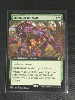 Mantle of the Wolf (Extended Art) R Theros Beyond Death 327 LP - Image 1