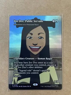 MTG: Joo Dee, Public Servant - Sakashima of a Thousand Faces (Borderless) Foil - Image 1