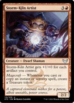Storm-Kiln Artist - Strixhaven: School of Mages - 115 NM - Image 1