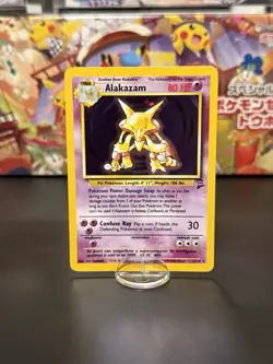 Pokemon TCG Alakazam Base Set 2 1/130 Holo Unlimited Holo Rare - Image 1