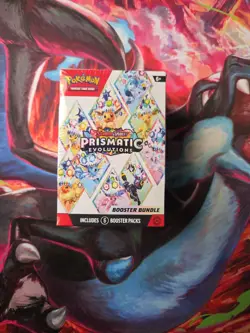 Pokemon Scarlet & Violet Prismatic Evolutions Booster Bundle Factory Sealed 6pks - Image 1