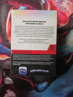 Pokemon Scarlet & Violet Prismatic Evolutions Booster Bundle Factory Sealed 6pks - Image 2